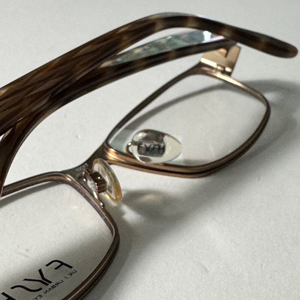 Fysh Urban Eyewear 3473 FRAMES ONLY  Brown Metal Womens Glasses 52-17-135 986 - Picture 10 of 10